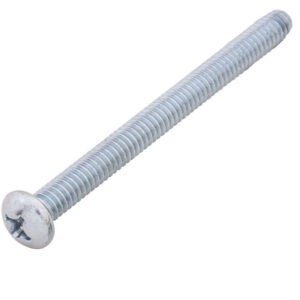 Machine Screws, Pack of 8 Round Phillip ZP - 10-32