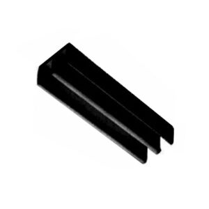 Upper Guide 2214, 6ft Plastic Black